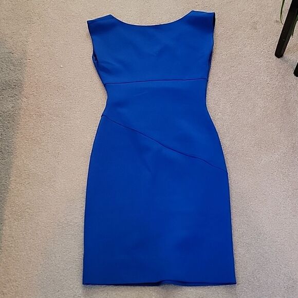 Diane Von Furstenberg royal blue sheath dresss - Picture 9 of 10